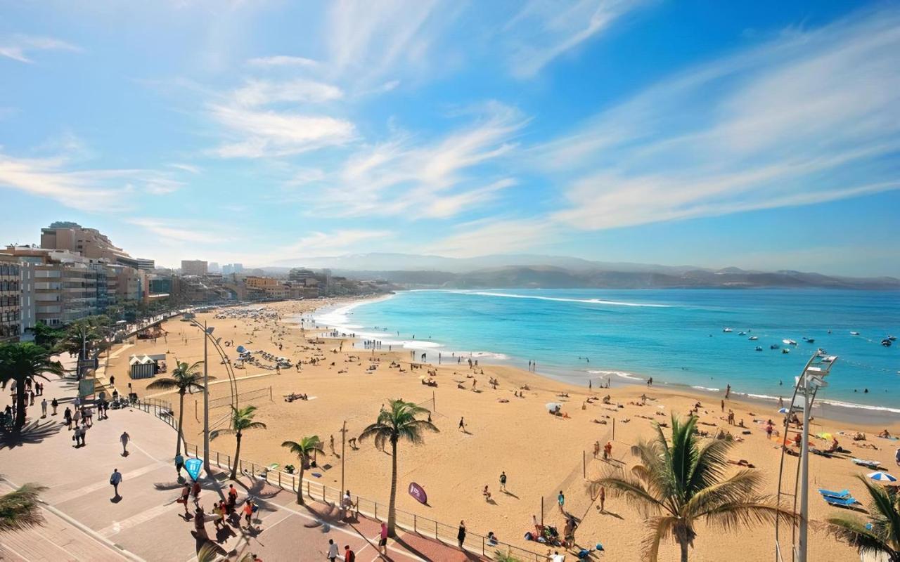 Upscale***Las Canteras Beach***Balcony Apartment Las Palmas de Gran Canaria Luaran gambar